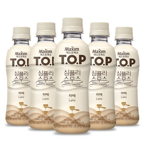 동서식품 맥심 티오피 심플리 스무스 라떼 240ml (40개)_이미지