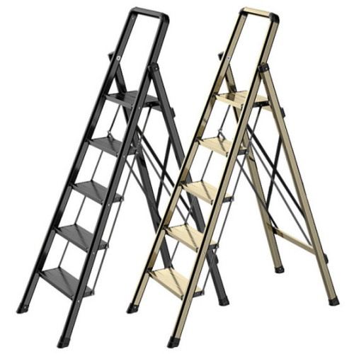 금창산업 옥타곤 스텝H 가정용 알루미늄 사다리 (5단)_이미지