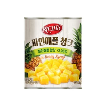 (주)동서 리치스 <b>파인애플</b> 청크 836g