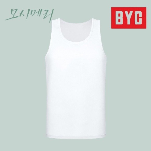 BYC 모시메리 시원쾌적 베이직 민소매 남런닝_ECS0031 (1매)_이미지