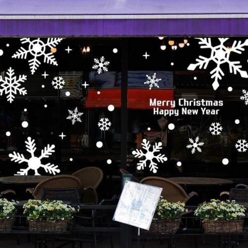 아트박스 낭만창고 cmi285-블링 눈꽃결정-크리스마스 스티커