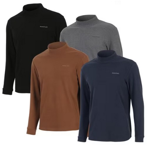 몽벨 카치온 기모 모크넥 긴팔티 MW3GAMRL21_이미지