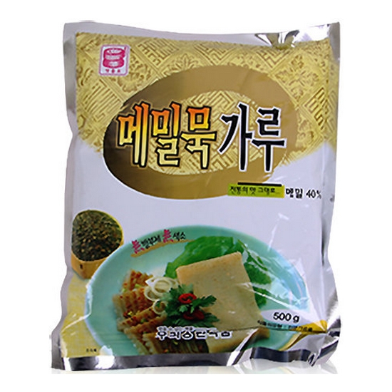 우리승진식품 맷돌표 메밀묵가루 500g (1개)_이미지