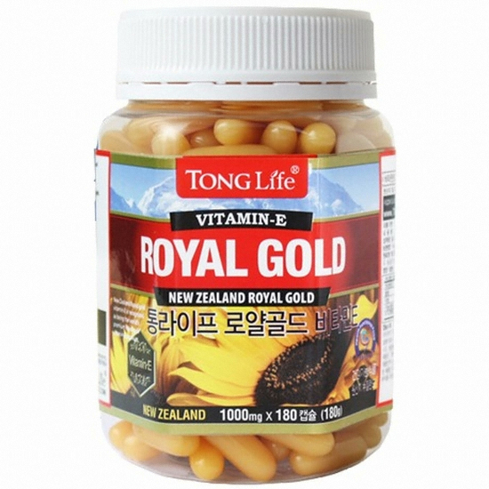 통라이프 로얄골드 비타민E 1000mg 180캡슐 (6개)_이미지