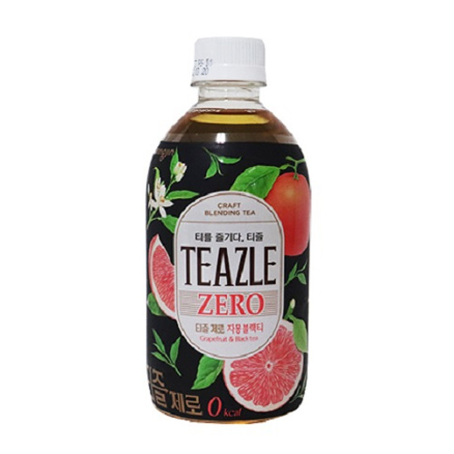 웅진식품 티즐 제로 자몽 블랙티 500ml (1개)