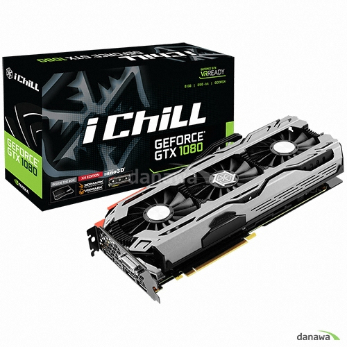 INNO3D iChiLL 지포스 GTX1080 D5X 8GB X4