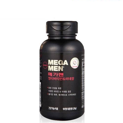 GNC 메가맨 멀티비타민&미네랄 90정 (1개)_이미지