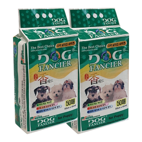 도그펜시아 명품 향 패드 50매 (2개)_이미지