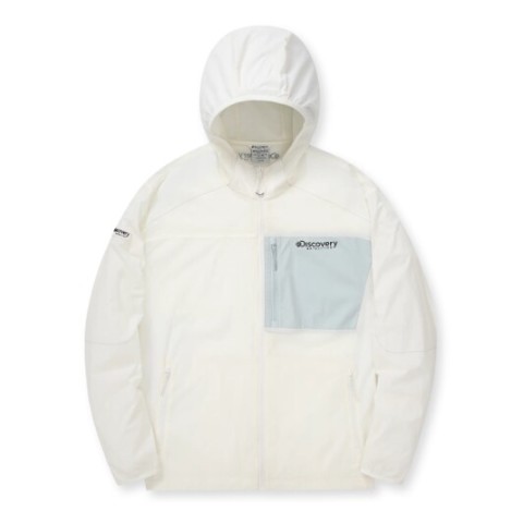 디스커버리 익스페디션 경량 포켓 바람막이 DMWJ7C043-CRS