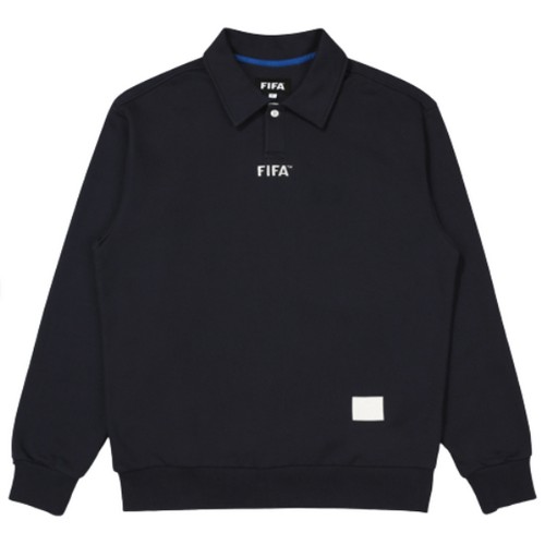 피파 OLP 에센셜 카라 맨투맨 FF23MC01U (240, 네이비)_이미지