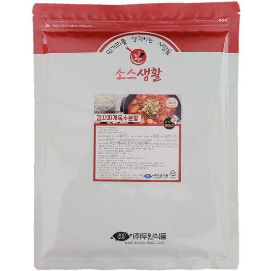 두원식품 김치찌개 육수 분말 500g