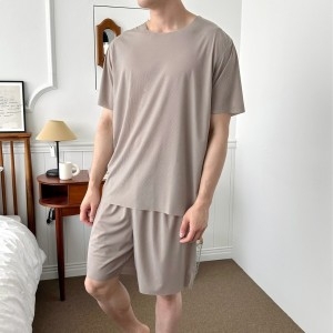 [불명] 제이크림 남성 쿨 반팔 잠옷 세트_이미지