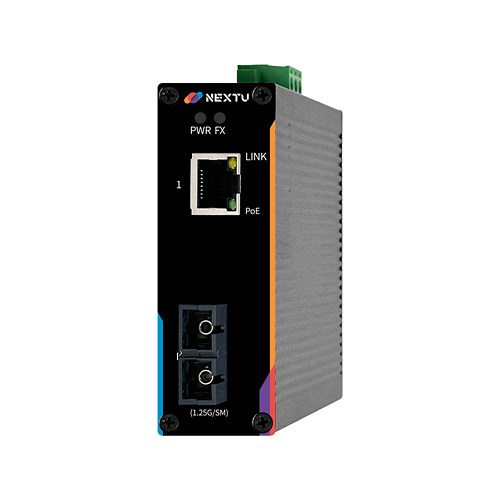 이지넷유비쿼터스 NEXTU 피아단 POE 광미디어 컨버터_이미지