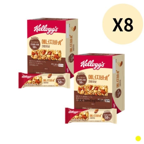 켈로그 크런치넛 에너지바 30g (192개)_이미지