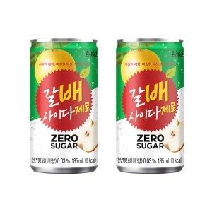 해태htb 갈배 사이다 제로 185ml (30개)_이미지