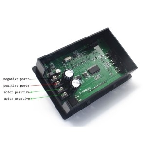 DC 6.5V-55V 30A 조정 가능한 PWM 모터 속도 컨트롤러 LCD 디지털 디스플레이 무선 원격 제어 기능이있