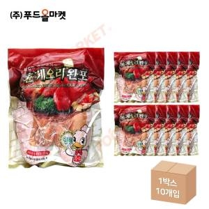 삼아아시아 명일품 오리훈제 완포 900g (10개)