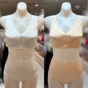 VLGC126+VLGC126T 땀 흡수 통풍 잘되는 붙지 않아 시원한 인견 소재 브라 런닝