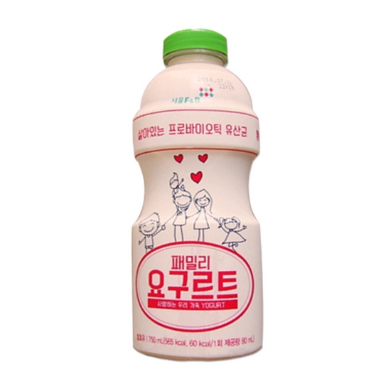 서울에프엔비 패밀리 요구르트 750ml (12개)_이미지