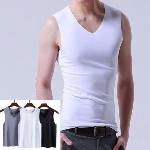 라일리 Rly LND 아이스 에어플로우 V넥 남성 심리스 무봉제 쿨 나 14394019