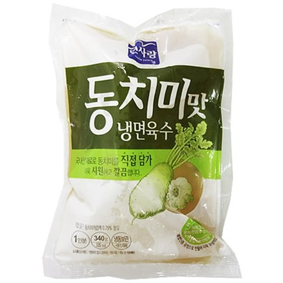 면사랑 동치미맛 냉면육수 340g (60개)_이미지