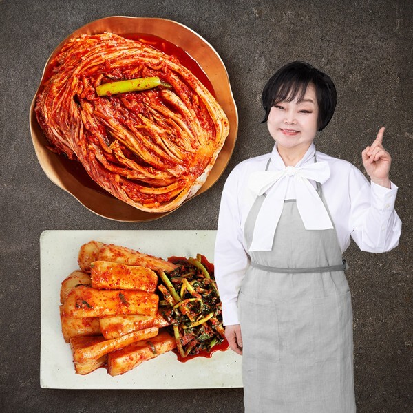 빅마마 이혜정의 포기김치 8kg + 총각김치 2kg + 깻잎김치 500g