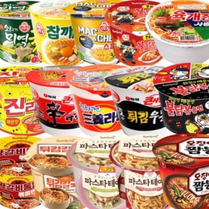 오뚜기 삼양/농심/팔도 컵라면 큰컵 모음전 신라면 진라면