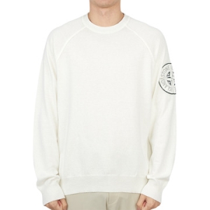 스톤아일랜드 마질라 화이트 맨투맨 7815523 B7V0001_이미지