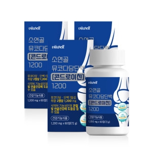 소연골 뮤코다당단백 콘드로이친 1200mg 60정