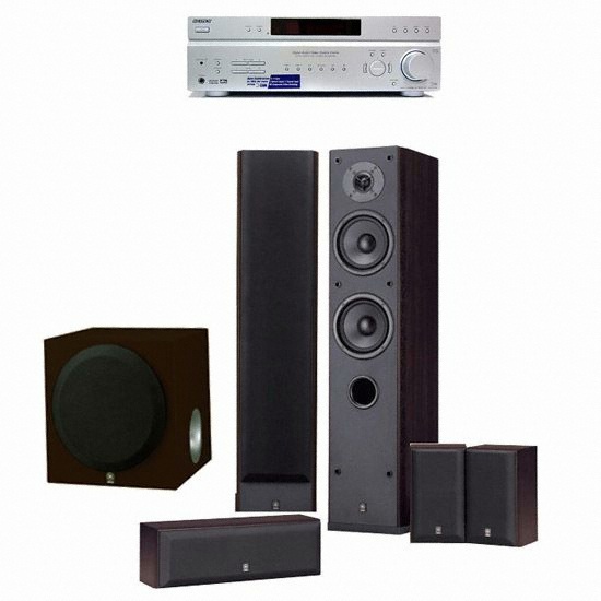 야마하 NS-8900 5.1채널 + 소니 AV리시버 (STR-DE400, YST-RSW300)_이미지