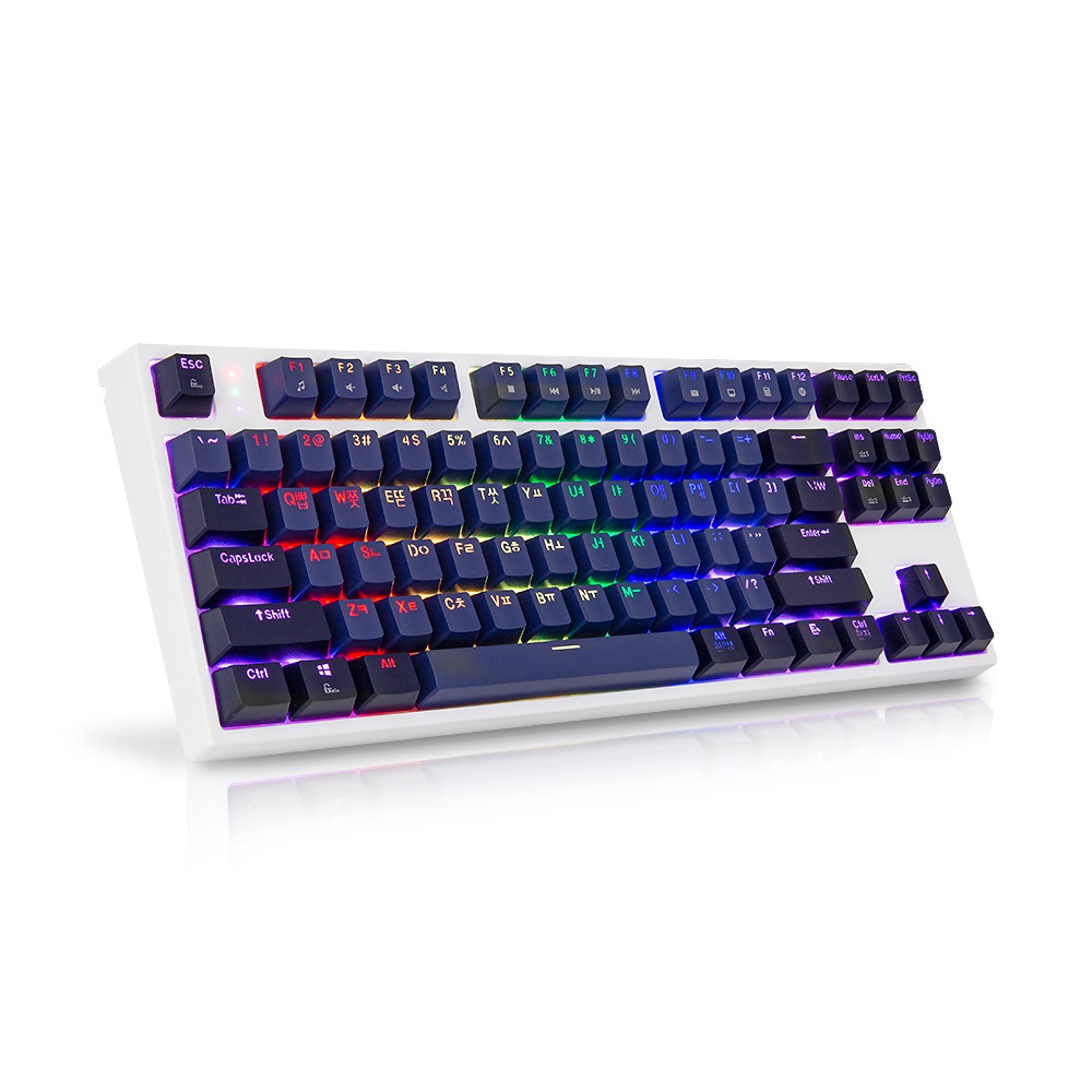 �Ѽ���ǻ�� GK687 TKL ����Ʈ�� RGB ���� Ű����