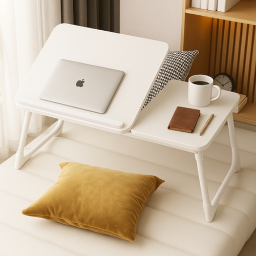 루만 5단 각도조절 접이식 침대 테이블 베드 트레이