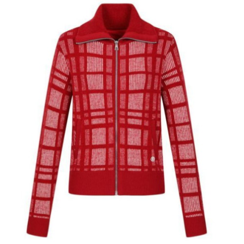 팬텀 패턴 방풍 집업 니트 가디건 221E4SD162_RE_이미지