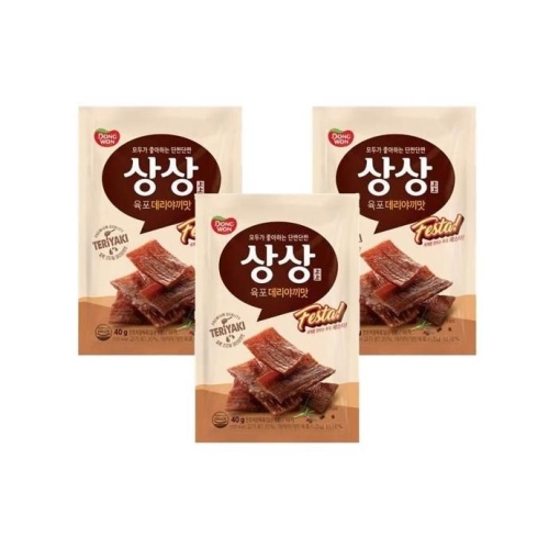 동원F&B 상상육포 페스타 데리야끼 40g (3개)_이미지