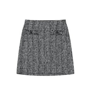SI 트위드 포켓 포인트 스커트 SHL1236ISS