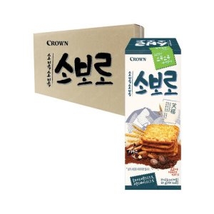 크라운제과 소복소복 소보로 60g 24입