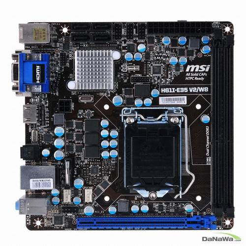 MSI H61I-E35 V2/W8_이미지