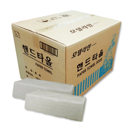  백화특수제지 모델라인 핸드타월 [4,000매]