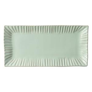 듀칼레 스트라이프 사각접시L