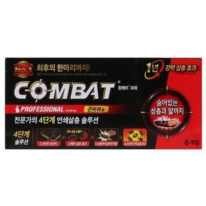 컴배트 파워 타게트형 큰바퀴용 6개입 (4개)_이미지