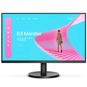 알파스캔 <b>AOC</b> 27B3C 보더리스 USB-C PD65 IPS 100 무결점