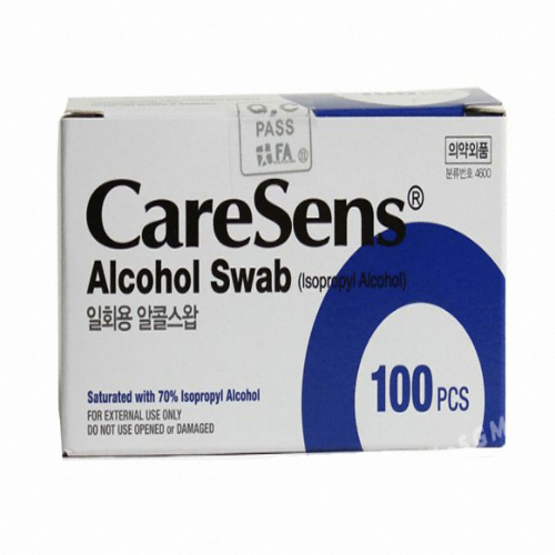 에프에이 케어센스 알콜스왑 100개 (4팩(400개))_이미지