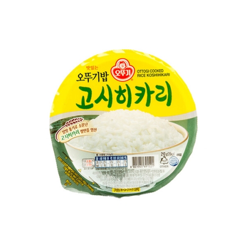 오뚜기 맛있는 오뚜기밥 고시히카리 210g (4개)