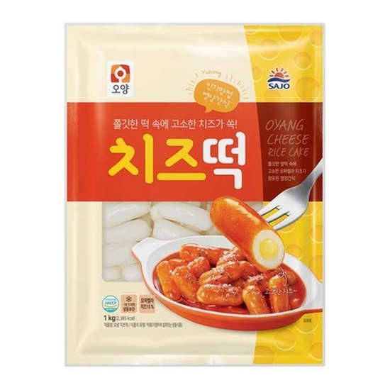 사조대림 오양 치즈떡 1kg (2개)