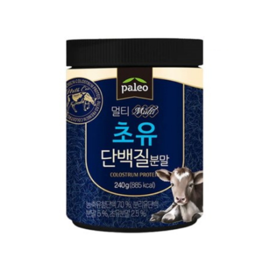 한국생활건강 팔레오 멀티 초유 단백질분말 240g (1개)