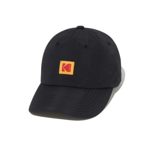 코닥 모자 UQS K6243LCP33BLK 릴렉스핏 스퀘어로고 나일론 볼캡_이미지