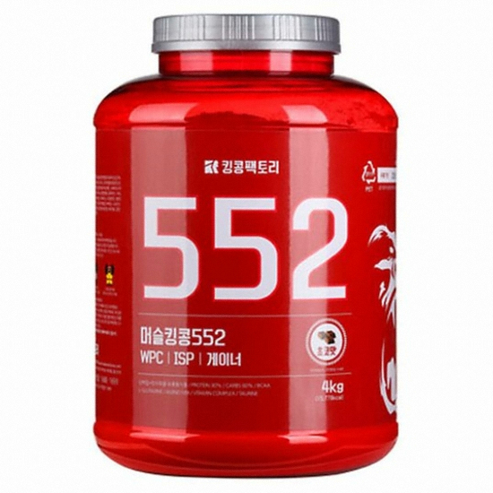 킹콩팩토리 머슬킹콩552 초코맛 4kg (1개)