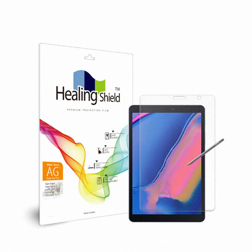 폰트리 힐링쉴드 갤럭시탭A 8.0 2019 with S펜 종이질감 지문방지 액정보호필름