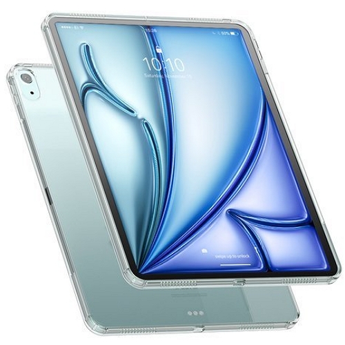 더하기 고부기 iPad Air 13 M4 퍼펙트핏 투명 케이스