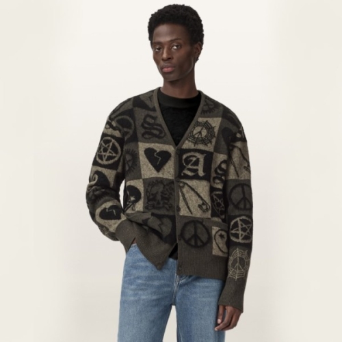 올세인츠 트래비스 가디건 M012KE-EAW